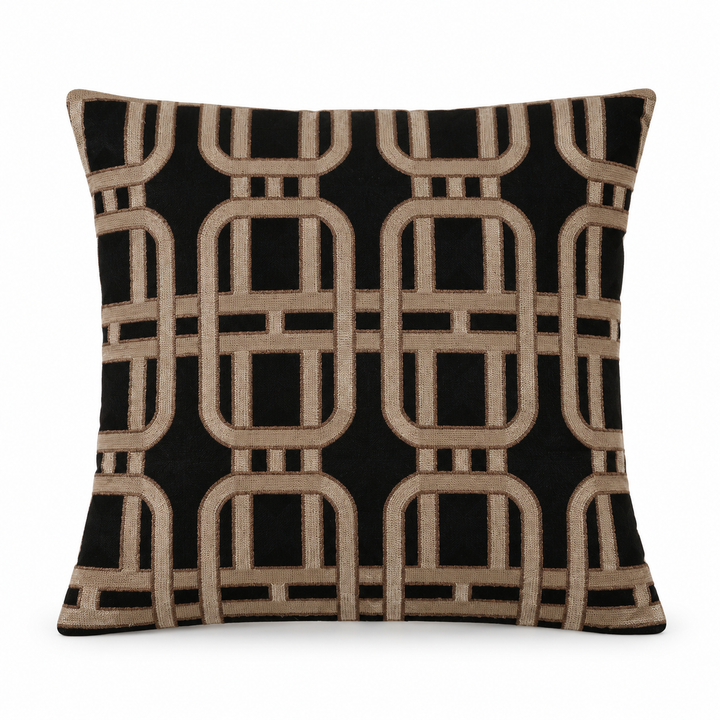 1 PCS Textured Embroidered Cushion Cover Square Throw Pillow Case Home