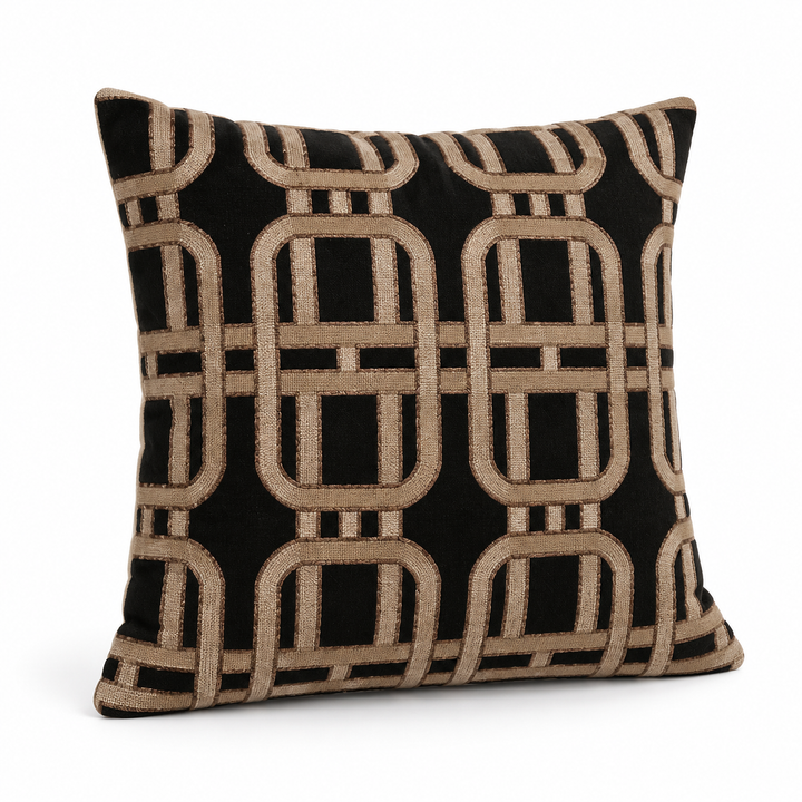 1 PCS Textured Embroidered Cushion Cover Square Throw Pillow Case Home