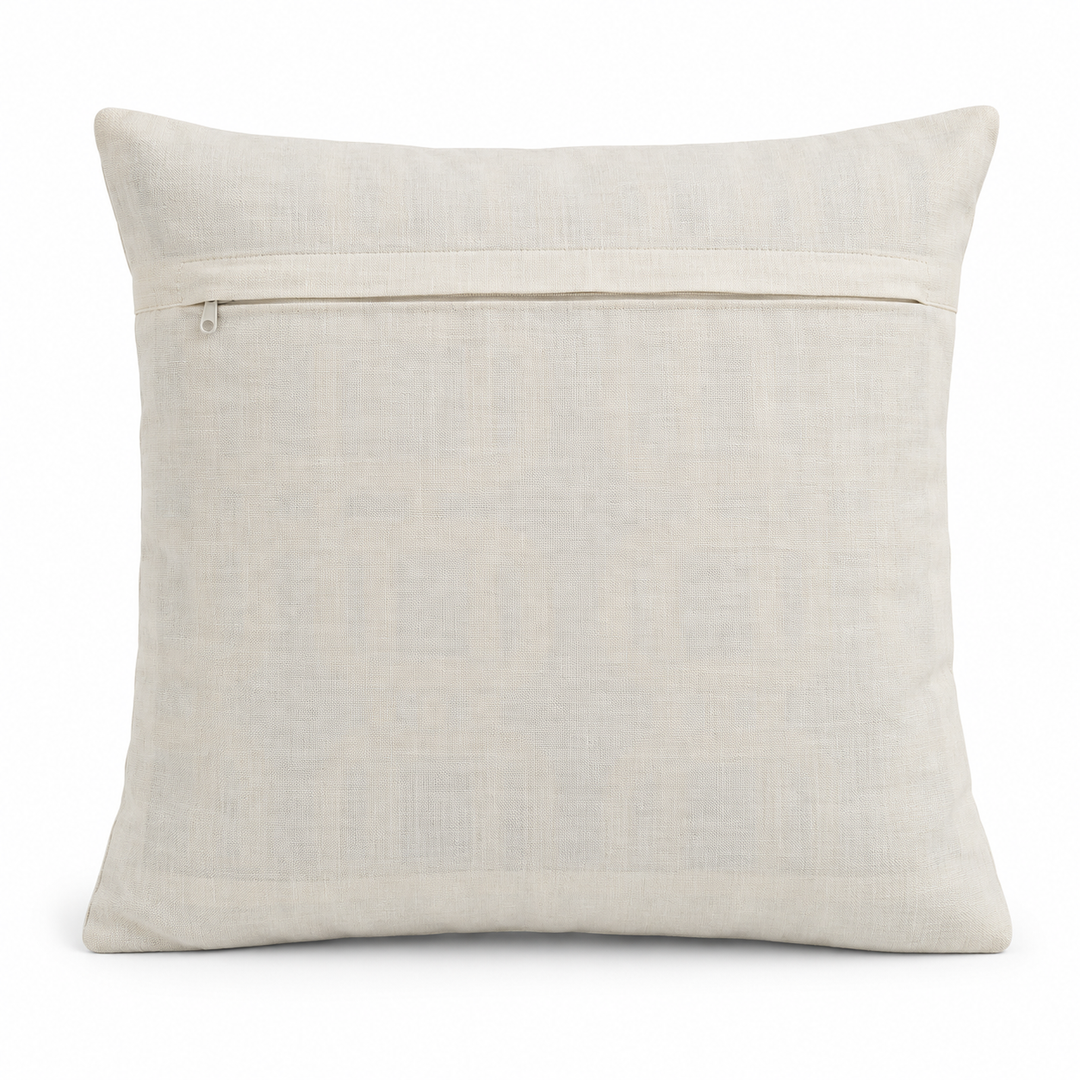 1 PCS Textured Embroidered Cushion Cover Square Throw Pillow Case Home