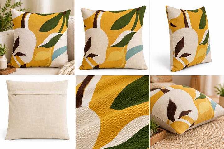 1 PCS Color Block Cushion Cover Square Throw Pillow Case Sofa Home Decor