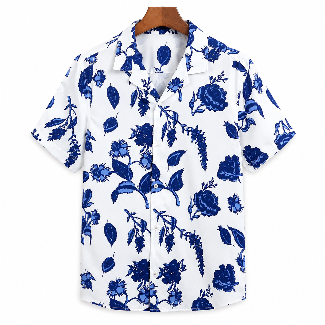 ASOS DESIGN Men's Revere Hawaiian Shirt