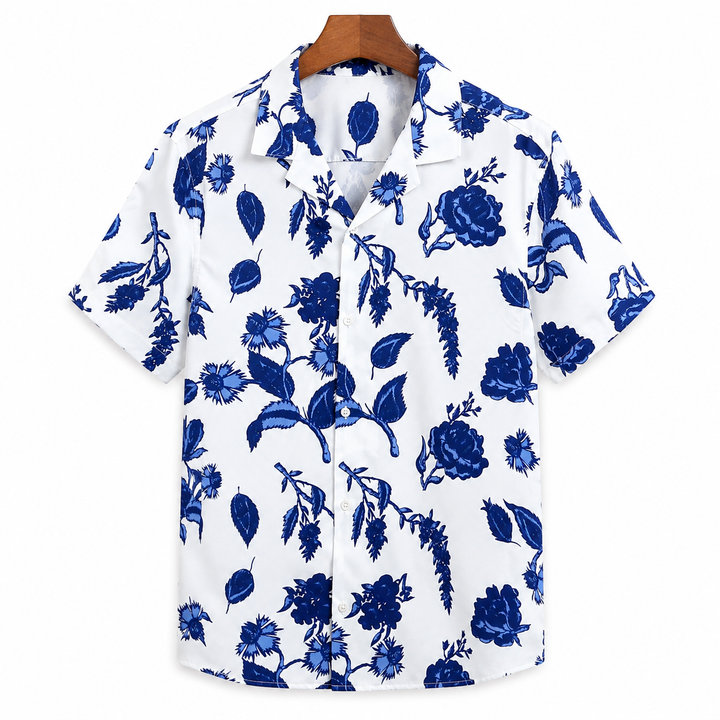 ASOS DESIGN Men's Revere Hawaiian Shirt