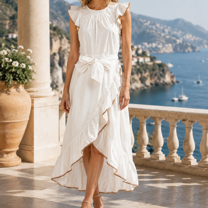 Saylor Anthropologie Yolanda Midi Dress