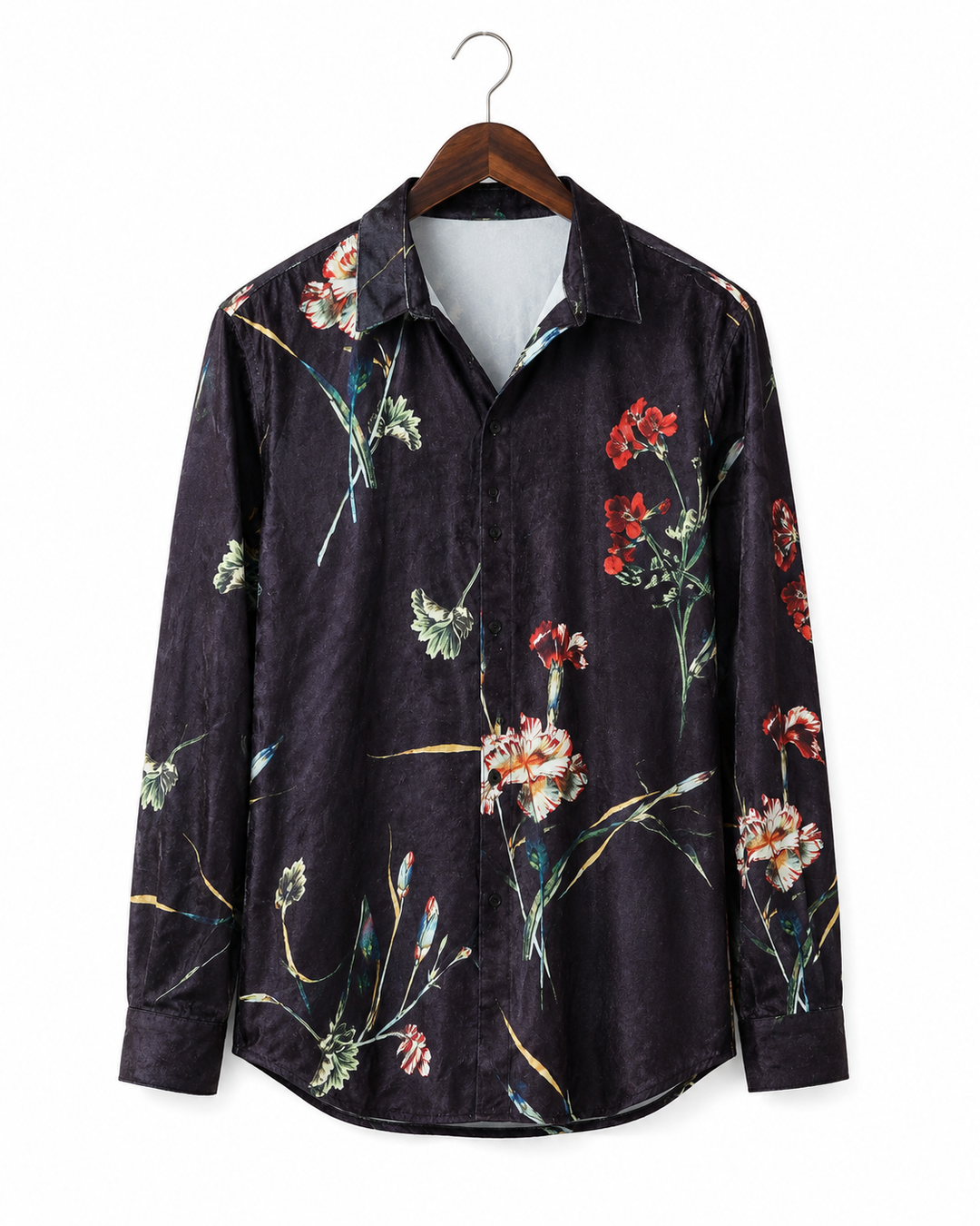 Asos Design Deep Floral Printed Men's Shirt