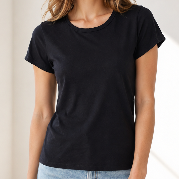 Anthropologie Pilcro Scoop-Neck Tee Blouse Top