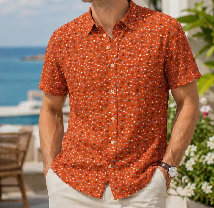 Mollusk California Buttondown Printed Shirt