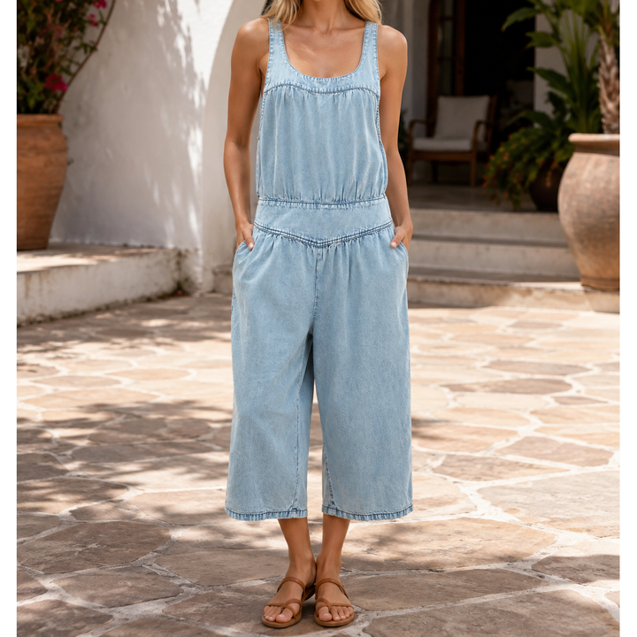 Free People One-Piece Sleeveless Jumpsuit