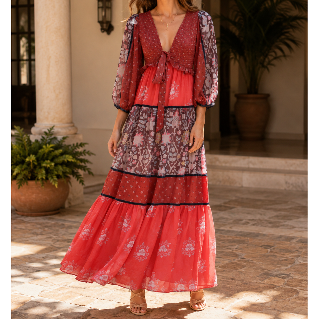 Free People Bali Laurel Maxi Dress