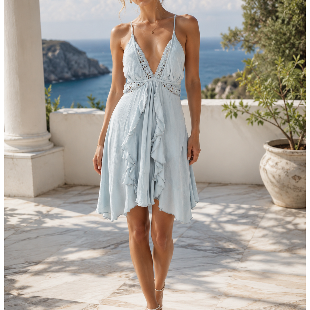 Free People Free-est Tahiti Mini Dress