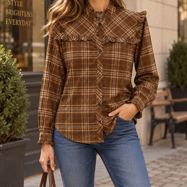 Nili Lotan Celina Blouse Shirt Top