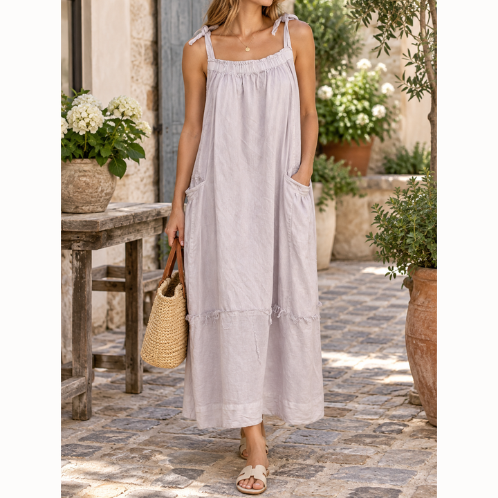 Free People Machu Barrel Midi Maxi Dress