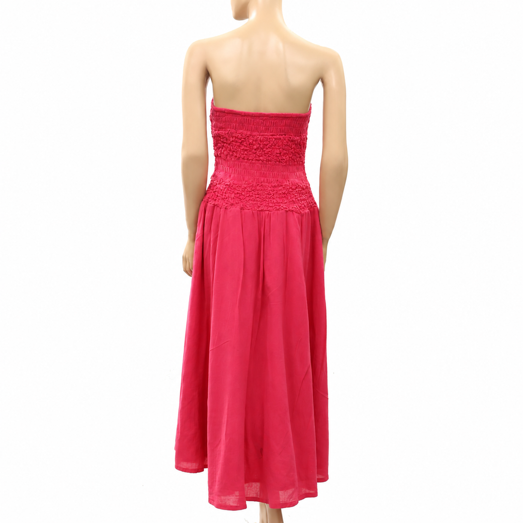 Free People Sparkling Drop-Waist Moment Midi Dress