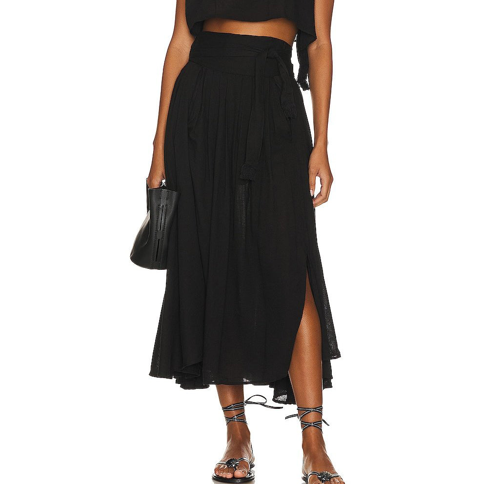 Free People Sundown Midi Skirt