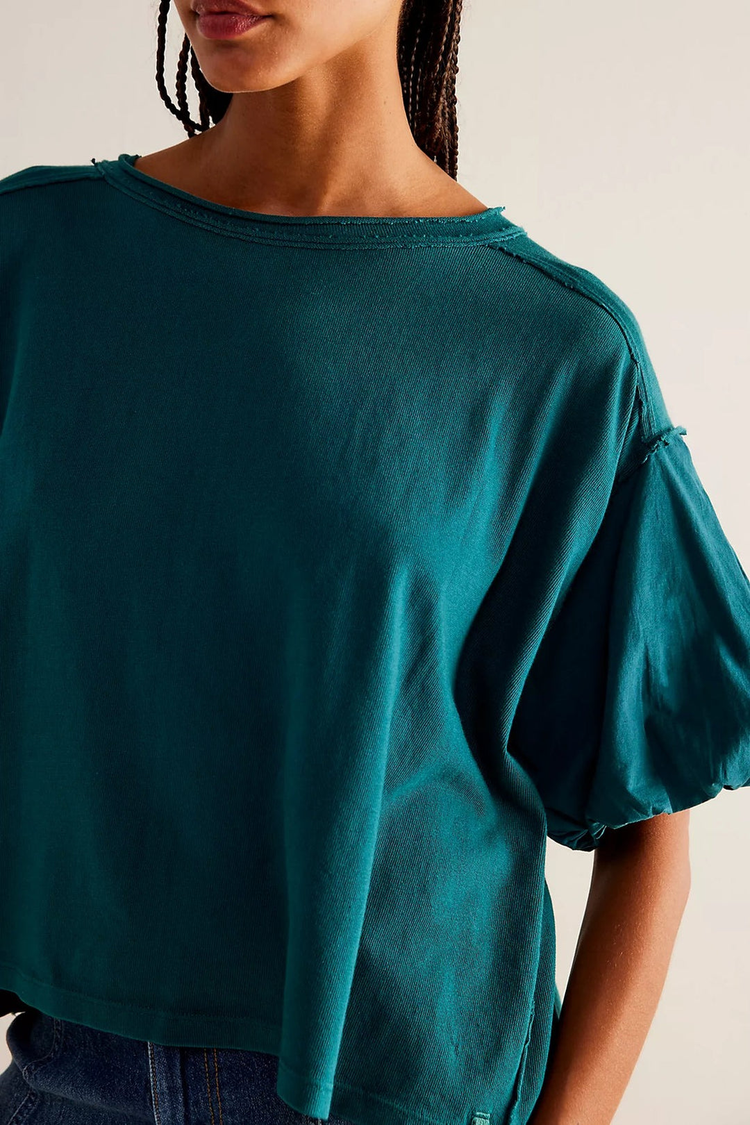 Free People We The Free Blossom Tee Blouse Top