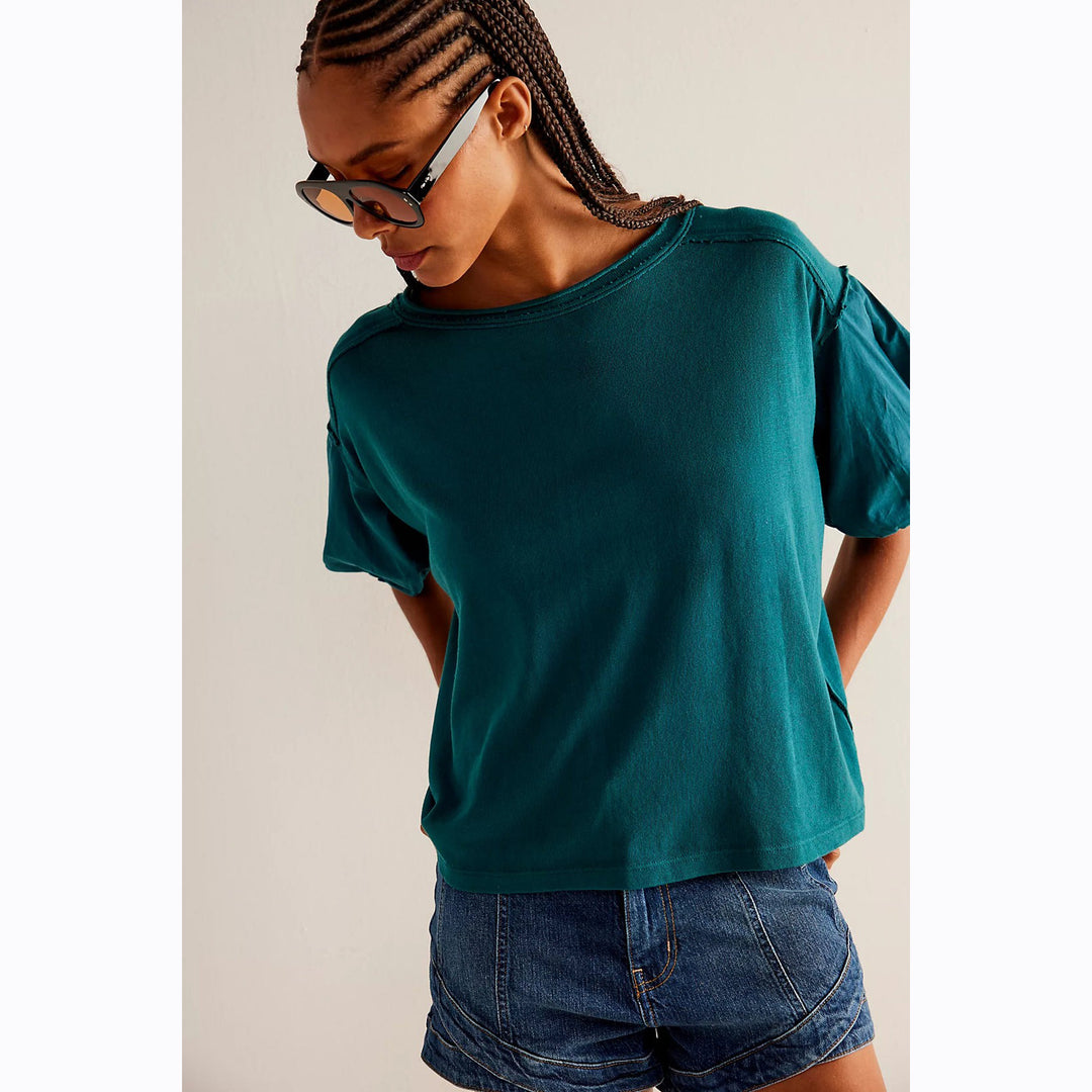 Free People We The Free Blossom Tee Blouse Top