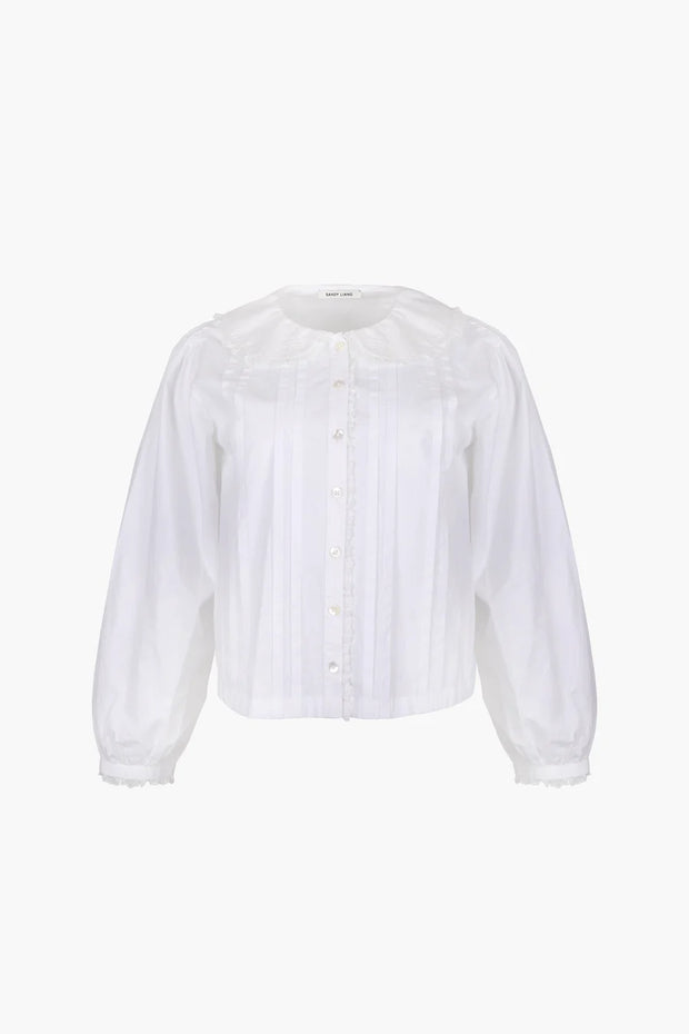 Sandy Liang Grove Blouse Top