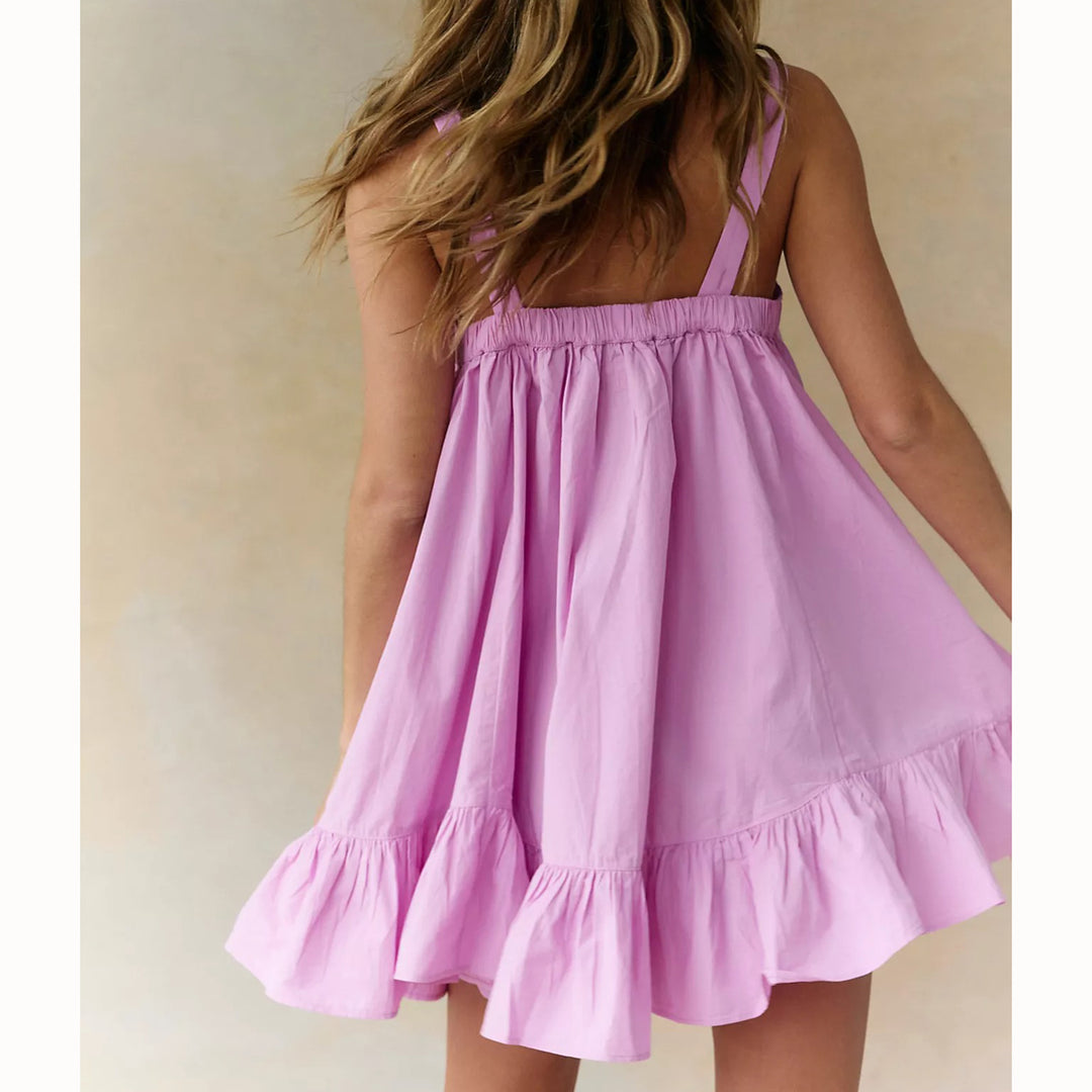 Free People Free-Est Heart Eyes Cotton Mini Dress