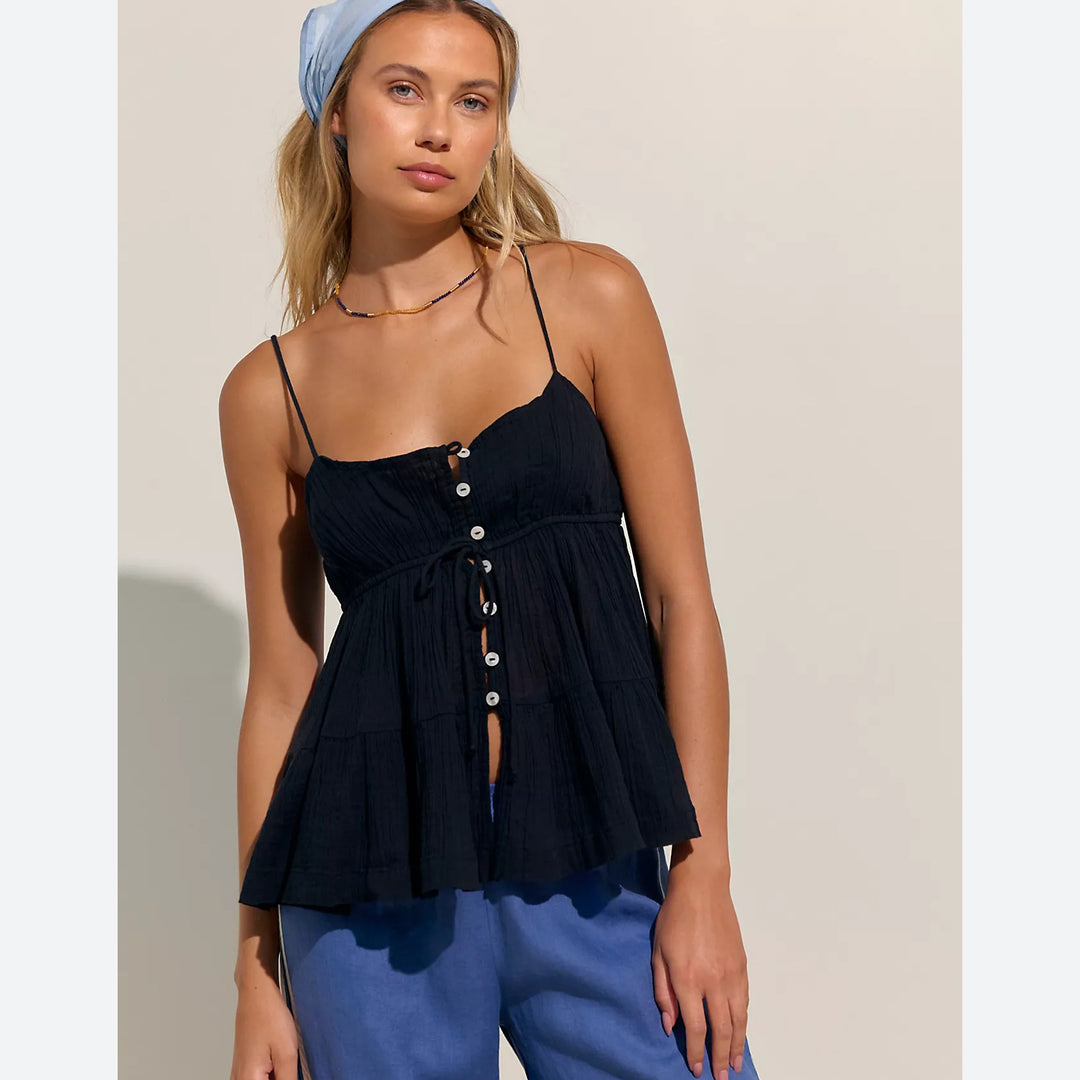 Free People Free-Est Heatwave Cami Blouse Top