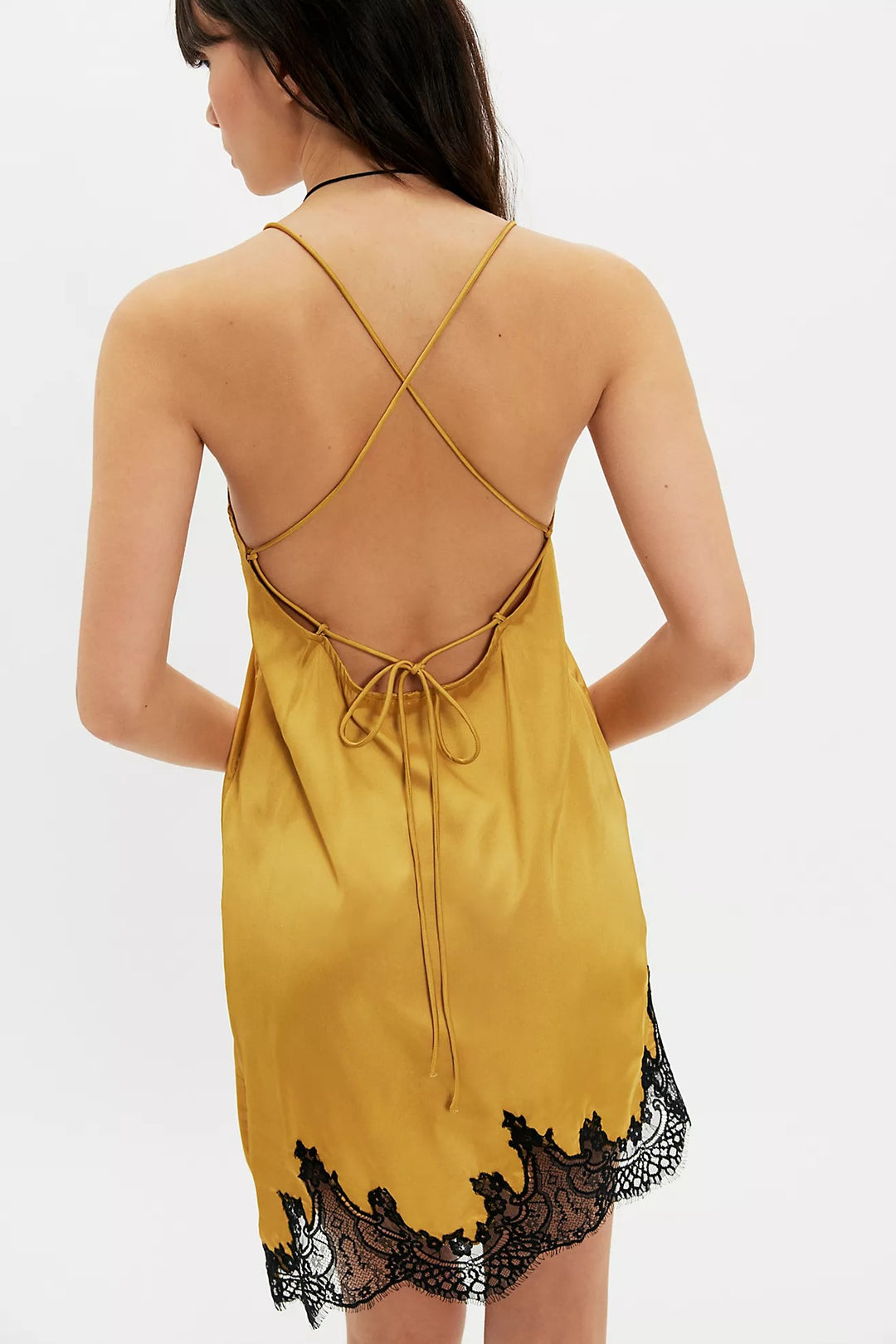 Free People Intimately Heirloom Mini Slip Dress