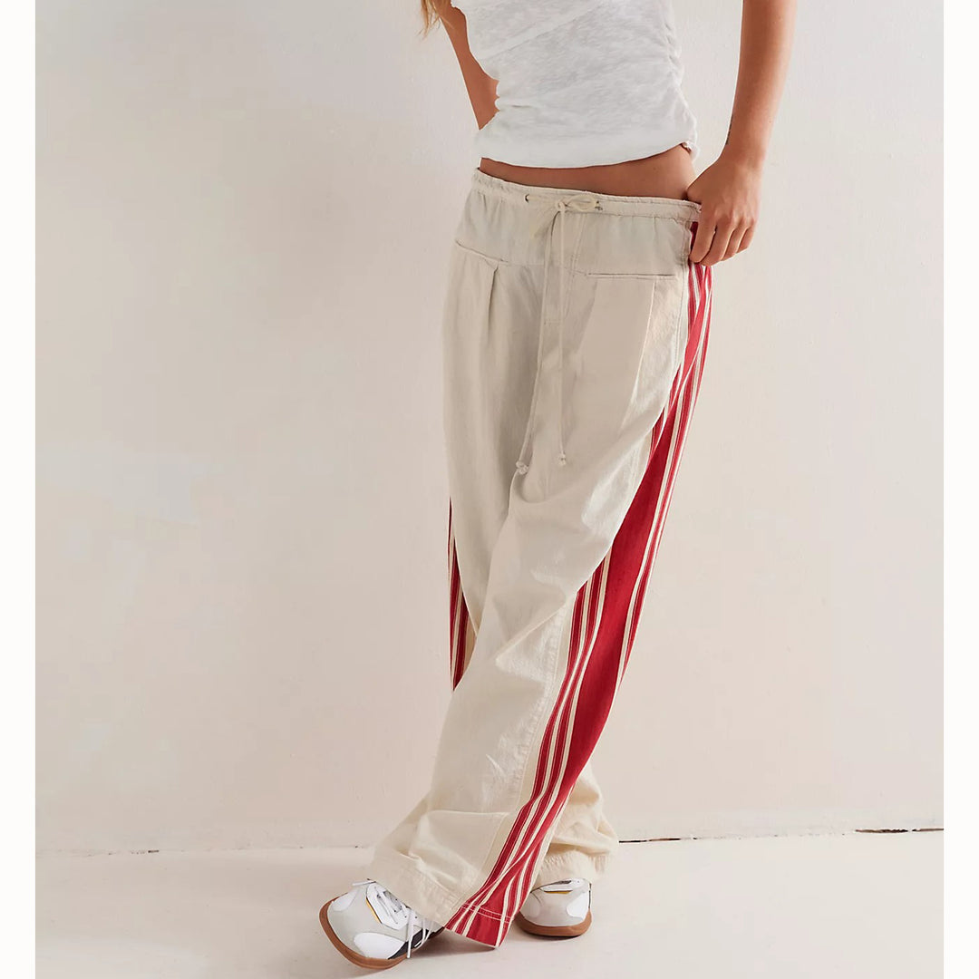 Free People Hudson Canyon Side Printed Pull-On Pants