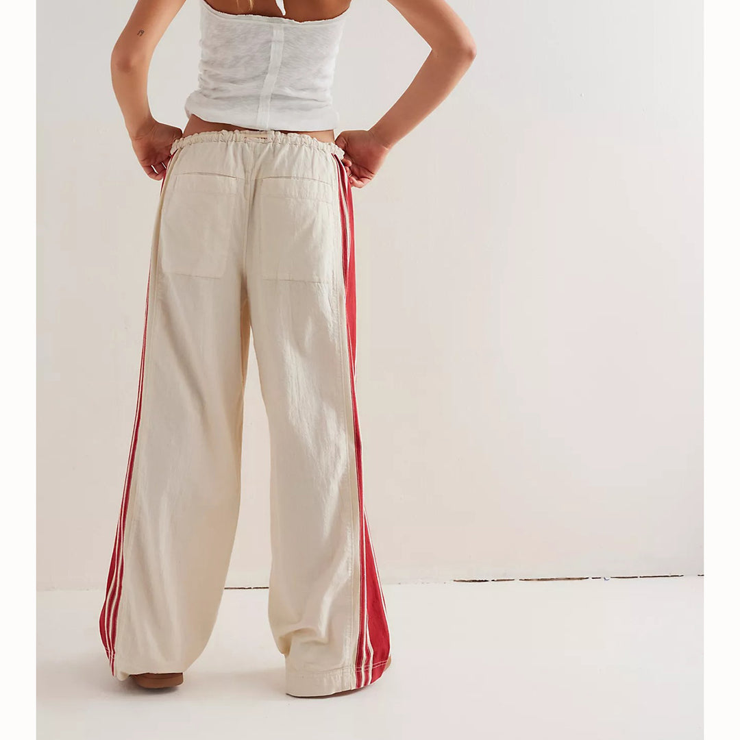 Free People Hudson Canyon Side Printed Pull-On Pants