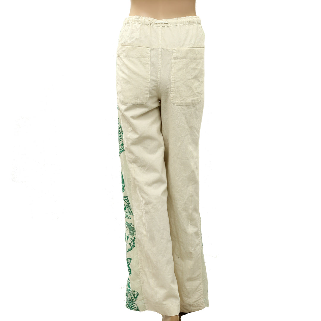 Free People Hudson Canyon Side Printed Pull-On Pants