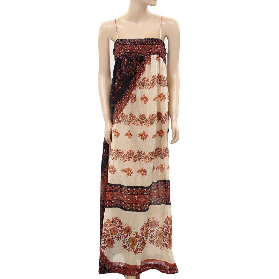 free people saltwater maxi dress FREE PEOPLE Saltwater Happy Beach Slip Dress