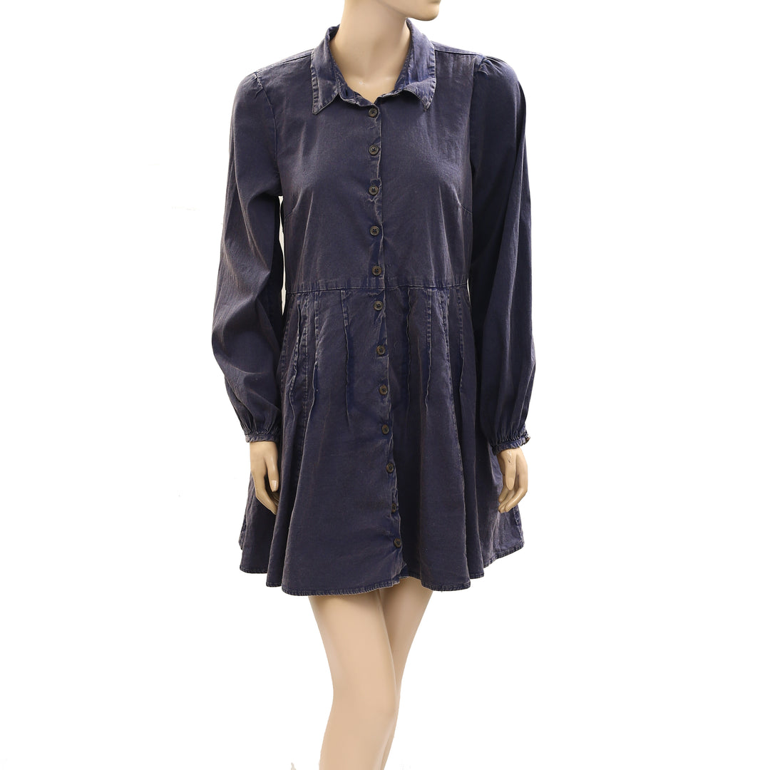 free people mia mini dress NEW W/ TAG | $250 Free People Mia Square-Neck Mini Dress w/ Pockets | Black | 6