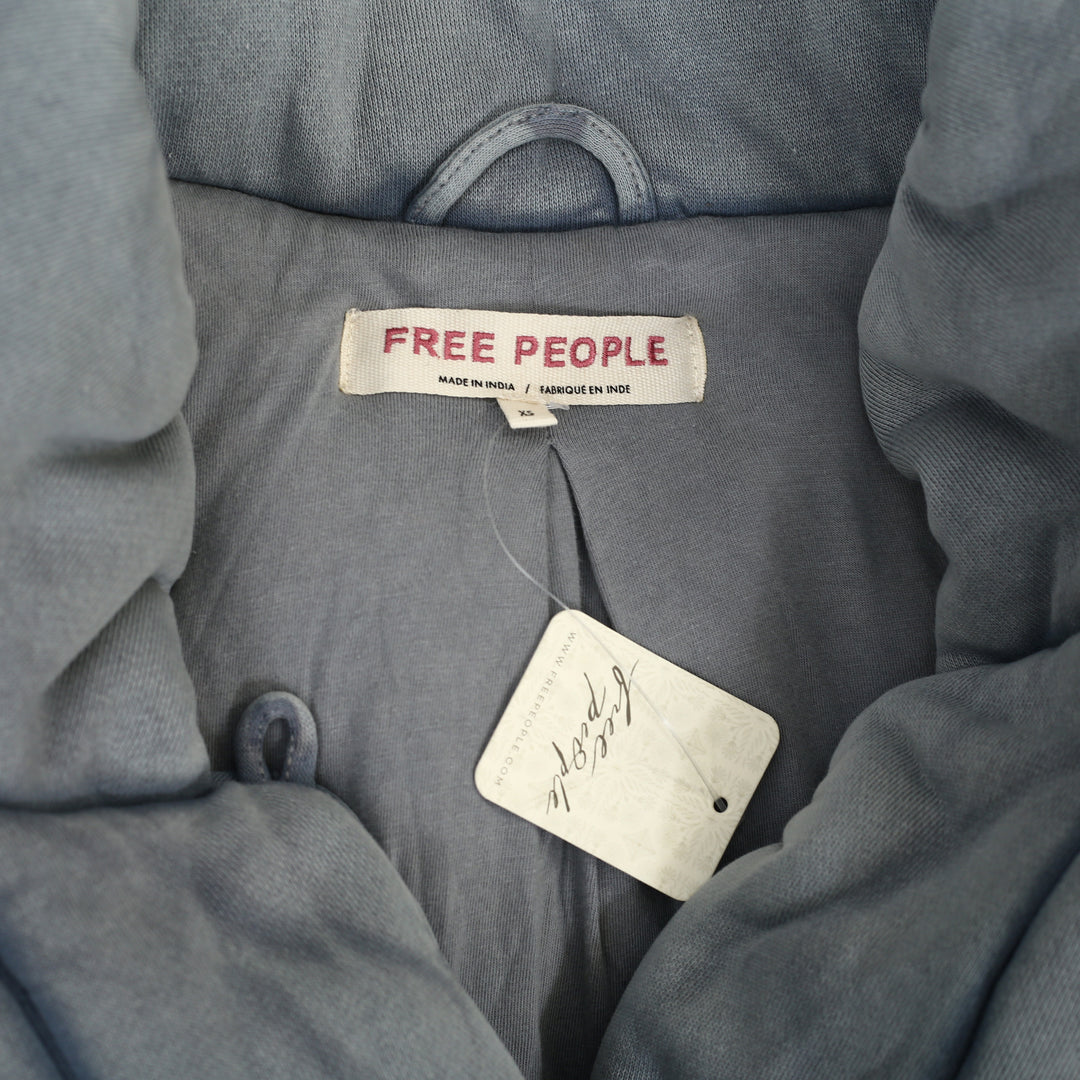 Free People Roll With Us Puffer Vest Jacket Top