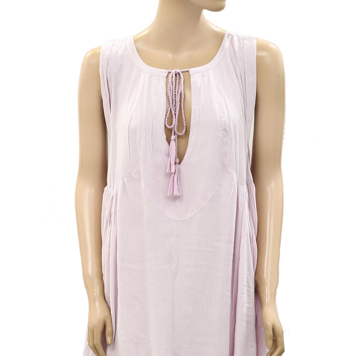 Free People Endless Summer Babydoll Mini Tunic Dress