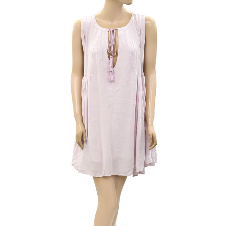 Free People Endless Summer Babydoll Mini Tunic Dress