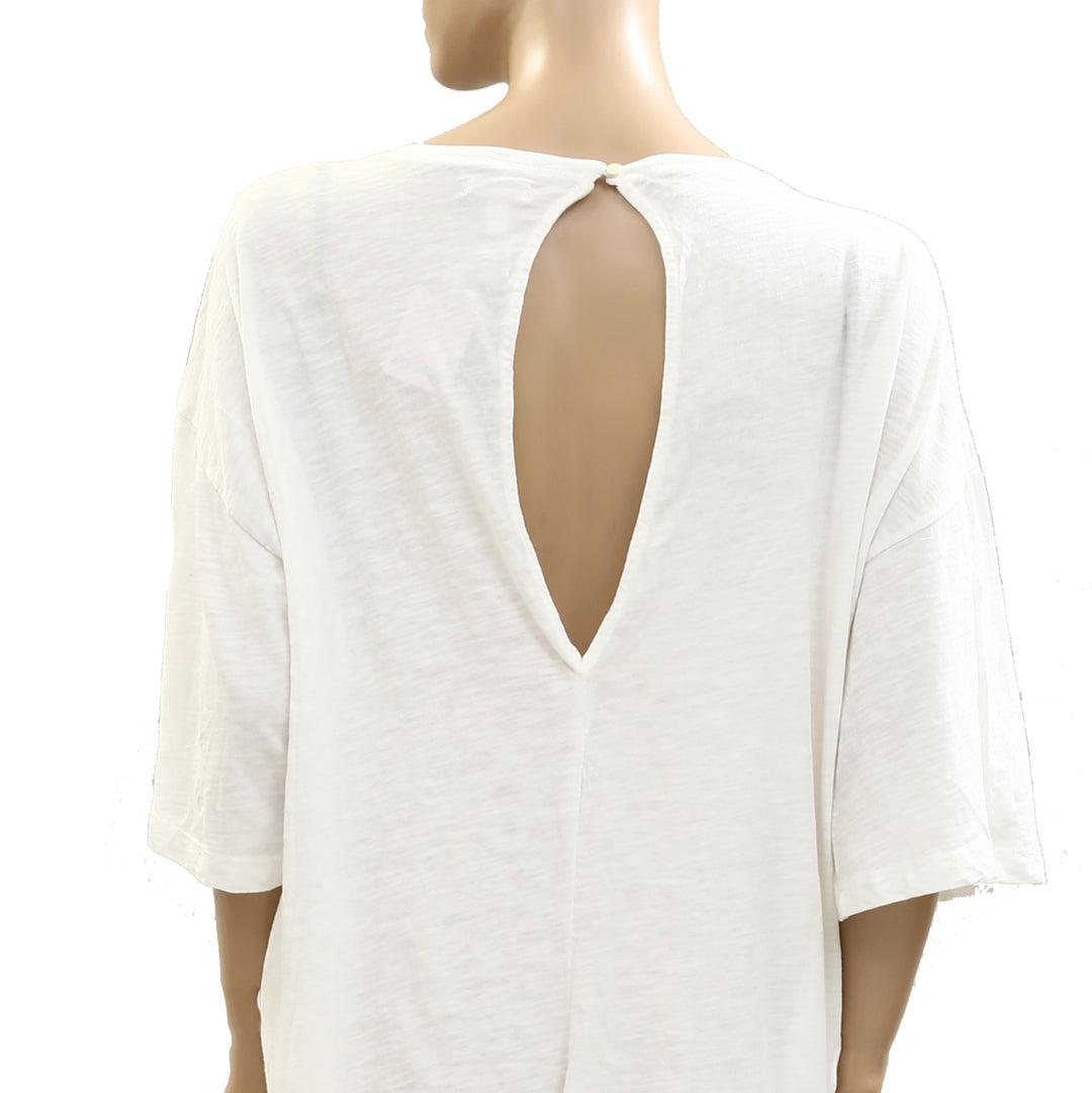 Anthropologie LyreBird Cotton Lace Twofer Romper