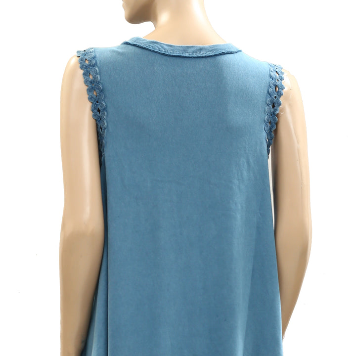 Free People Lavender Fields Mini Dress