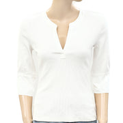 Maeve Anthropologie Cuffed Popover Shirt Blouse Top