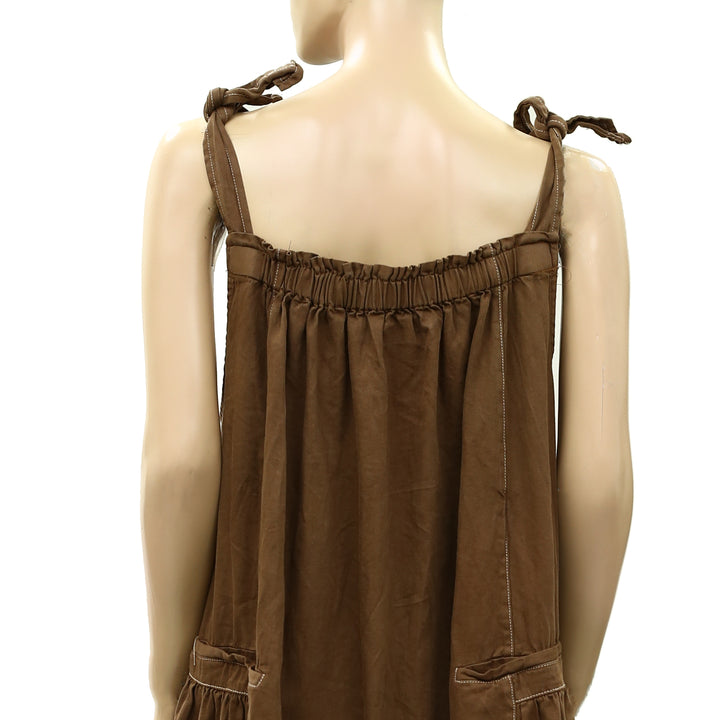 Free People Machu Barrel Midi Maxi Dress