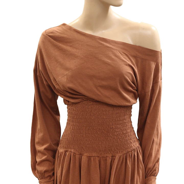 Free People Free-Est Scorching Hot Long-Sleeve Mini Dress