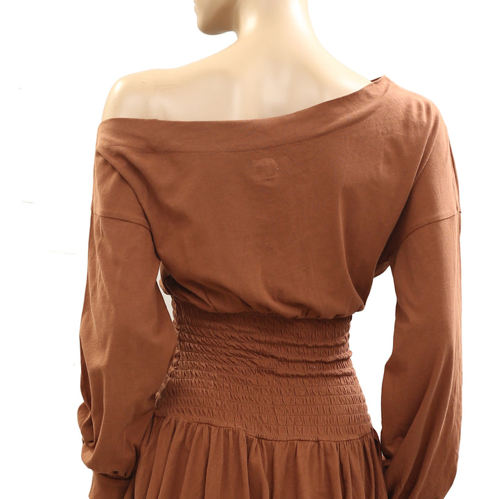 Free People Free-Est Scorching Hot Long-Sleeve Mini Dress