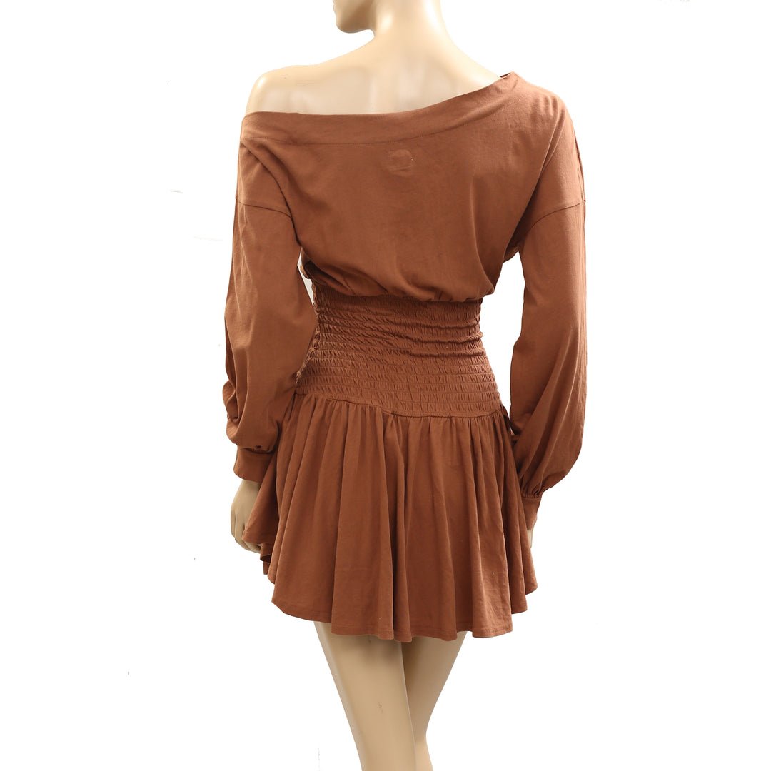 Free People Free-Est Scorching Hot Long-Sleeve Mini Dress