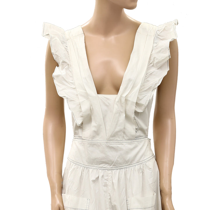 Rebecca Taylor La Vie Poplin Apron Dress