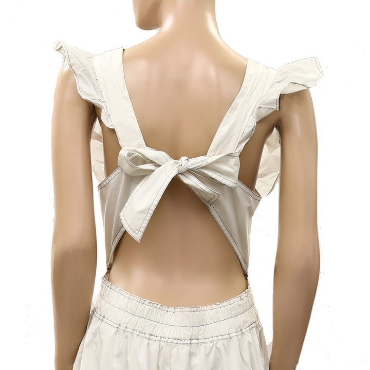 Rebecca Taylor La Vie Poplin Apron Dress