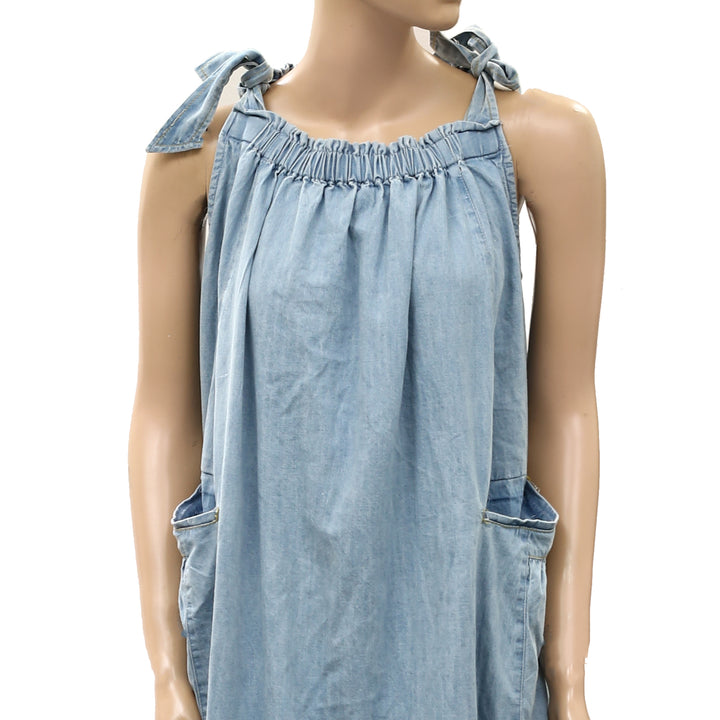 Free People Machu Barrel Midi Maxi Dress