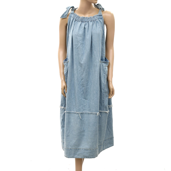 Free People Machu Barrel Midi Maxi Dress