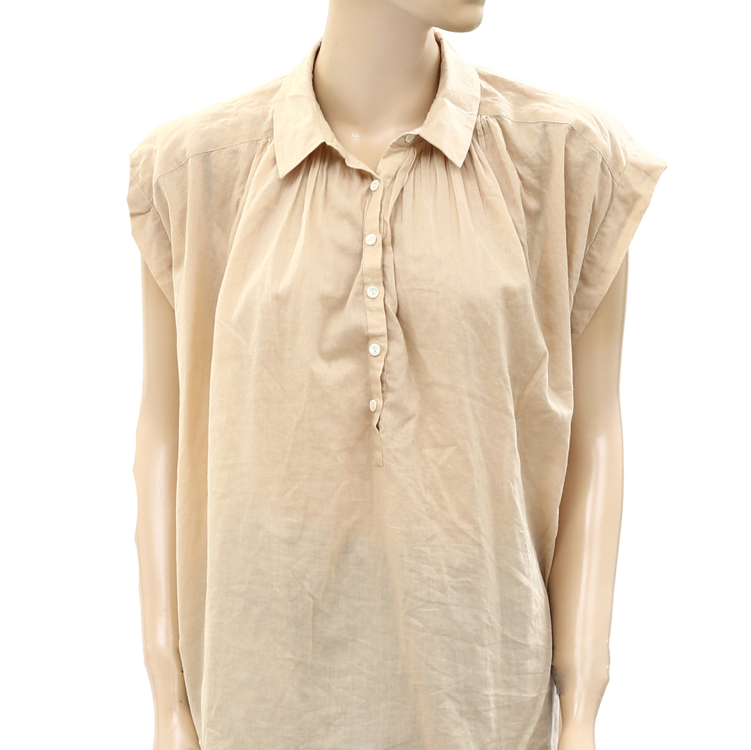 Nili Lotan Normandy Shirt Tunic Top