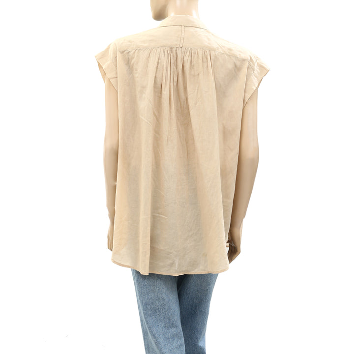 Nili Lotan Normandy Shirt Tunic Top