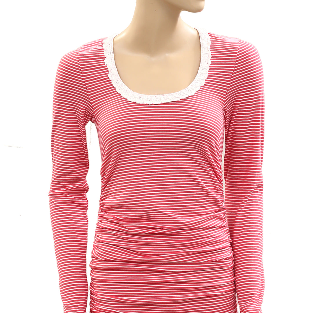 Daily Practice By Anthropologie Long-Sleeve Lace-Up Mini Dress