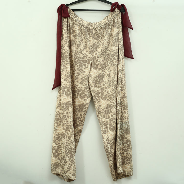 Urban Outfitters Out From Under Eat Your Heart Out Side-Tie Bow PJ Pant