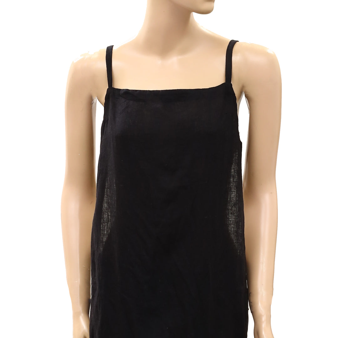 Anthropologie Celandine Linen Blend Maxi Dress Cover Up