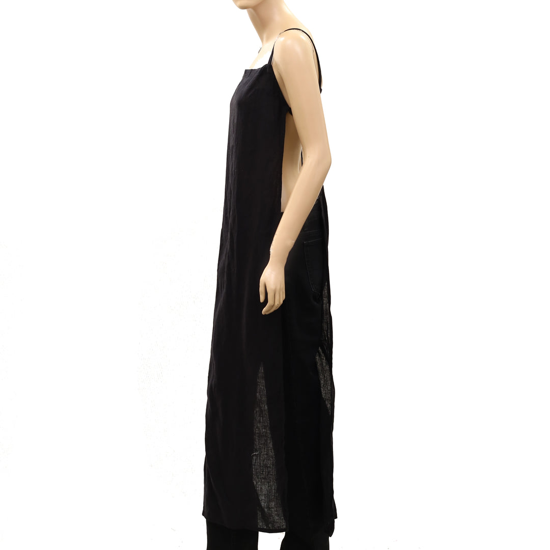 Anthropologie Celandine Linen Blend Maxi Dress Cover Up