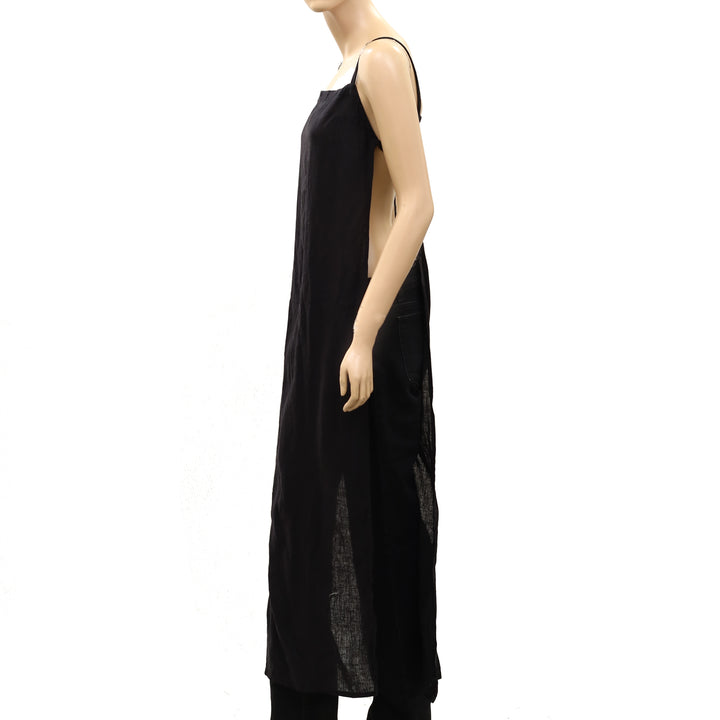 Anthropologie Celandine Linen Blend Maxi Dress Cover Up