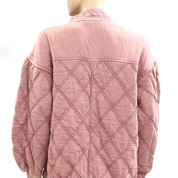 Free People Juno Quilted Jacket Top